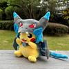 4 Styles Cosplay Plush Mega Shiny Charizard XY Pikachu Cloak Stuffed Toy Cartoon Soft Doll