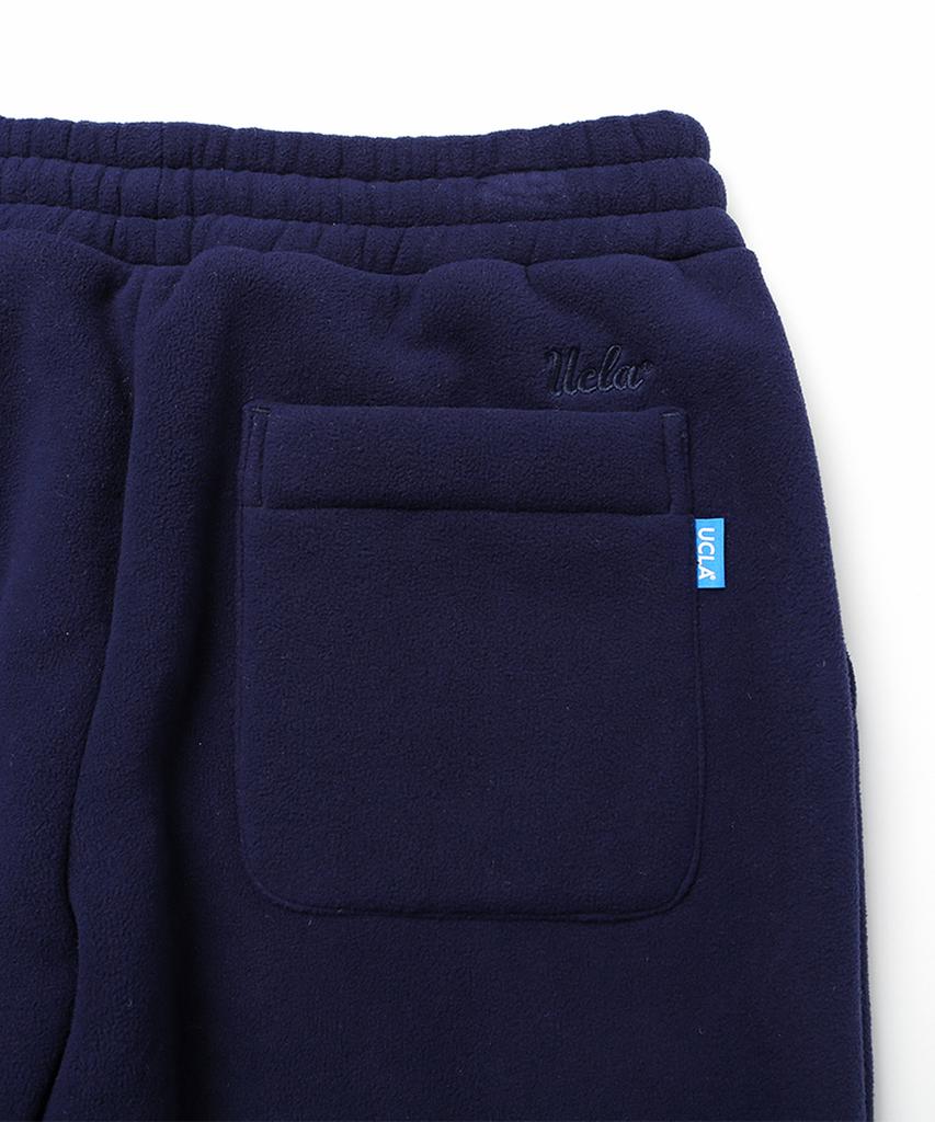 UCLA Unisex Polar Fleece Boa Wide Pants [Navy] (Uzblpb2)