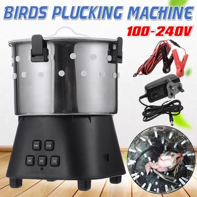110V-240V Zu 12V Mini Plucker Maschine Wachtel Vogel Haar Entfernung Zupfen Maschine Geflügel Plucker Vögel epilierer Huhn