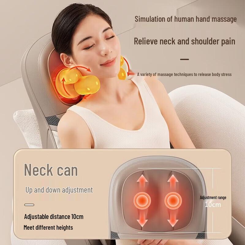 AUX Full-Back Kneading Massage Seat CN plug (adapter included)