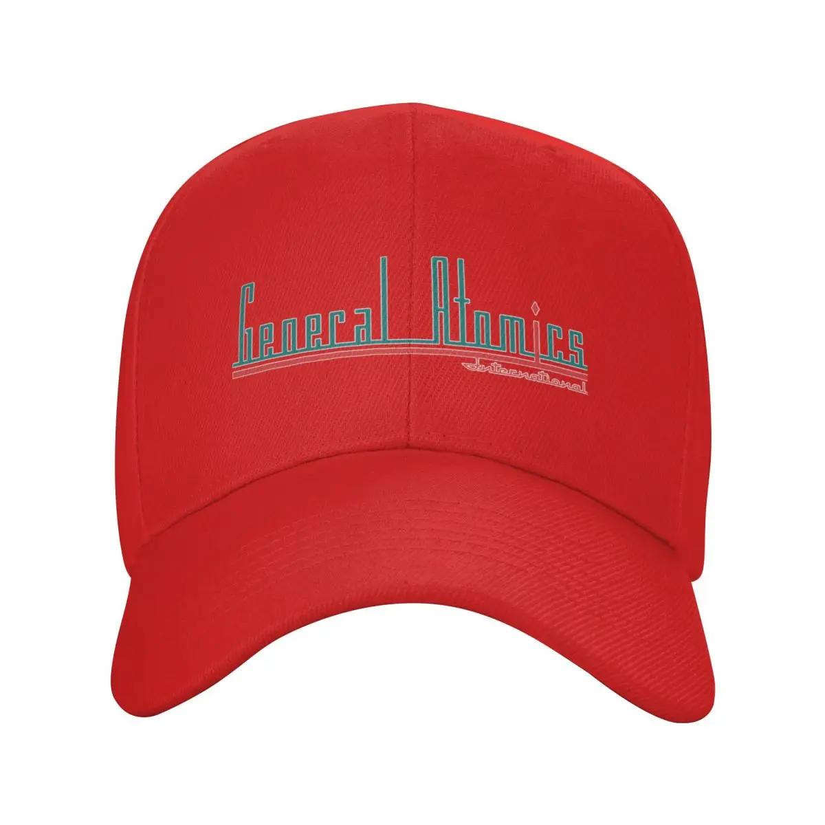 

General Atomics logo Baseball Cap Ball Cap New In The Hat fishing hat golf hat genuine Womens Hats For The Sun Mens