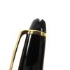 Great MONTBLANC Fountain Pen Meisterstück Classic White Star Black 14K Mens Used
