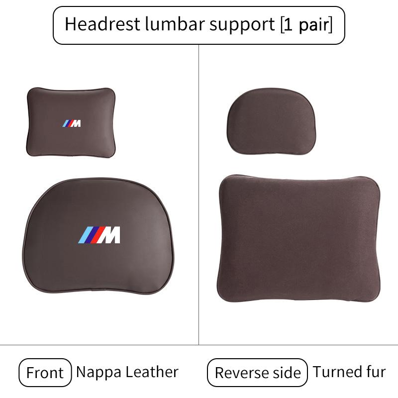 Opěrka hlavy a krku do auta Bederní polštář Komfortní opěrná poduška Autopříslušenství Pro BMW E90 E60 E46 E39 F30 F10 E87 X3 X4 X5 X1 G30