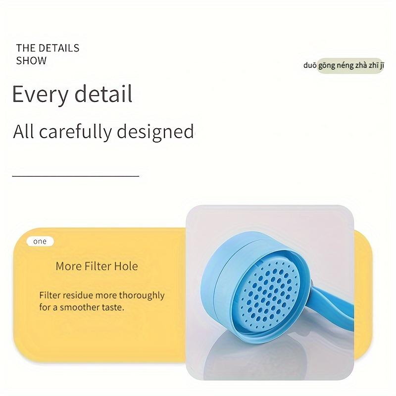 Portable Electric Blender Smoothie Blender USB 6 Blades Juicer Cup Multifunction Juice Maker Machine Blender Smoothies Mixer