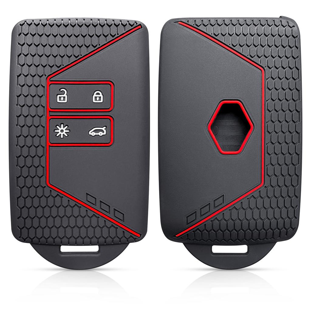 Silicone Car Key Case Cover for Dacia Duster Logan 3 Jogger Sandero for Renault Clio 5 Megane 4 Zoe Kadjar Captur Arkana Koleos