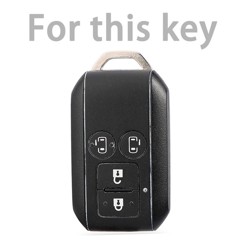 4 Button TPU Key Cover Car Key Case Protection Shell for Suzuki Ignis Swift Embona XL7 2017-2021 Remote Fob Auto Accessory
