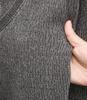 Men's Thick Fleece-Lined Knitwear: Two-Piece Look, Autumn/Winter Style for Middle-Aged & Young Casual Wear.