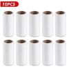 1 Pc Tearable Roll Paper Roller Dust Paper with Lid Mini Portable Clothing Bag Lint Roller Clothing Cleaning Cheap Hair Rollers