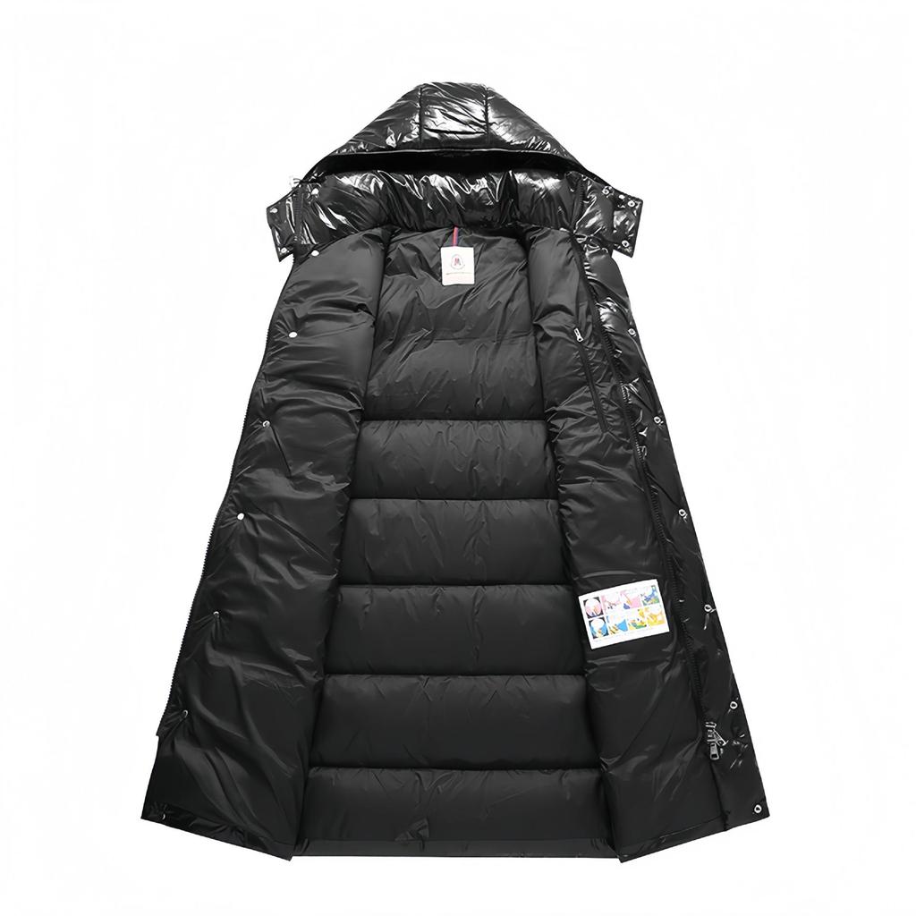 M Damen Übergröße Warme Kapuzen-Daunenjacke - Trendige & Vielseitige Mode-Oberbekleidung