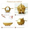 Imitation Aircraft USB Humidifier with Remote Control and Ultrasonic Aromatherapy Light