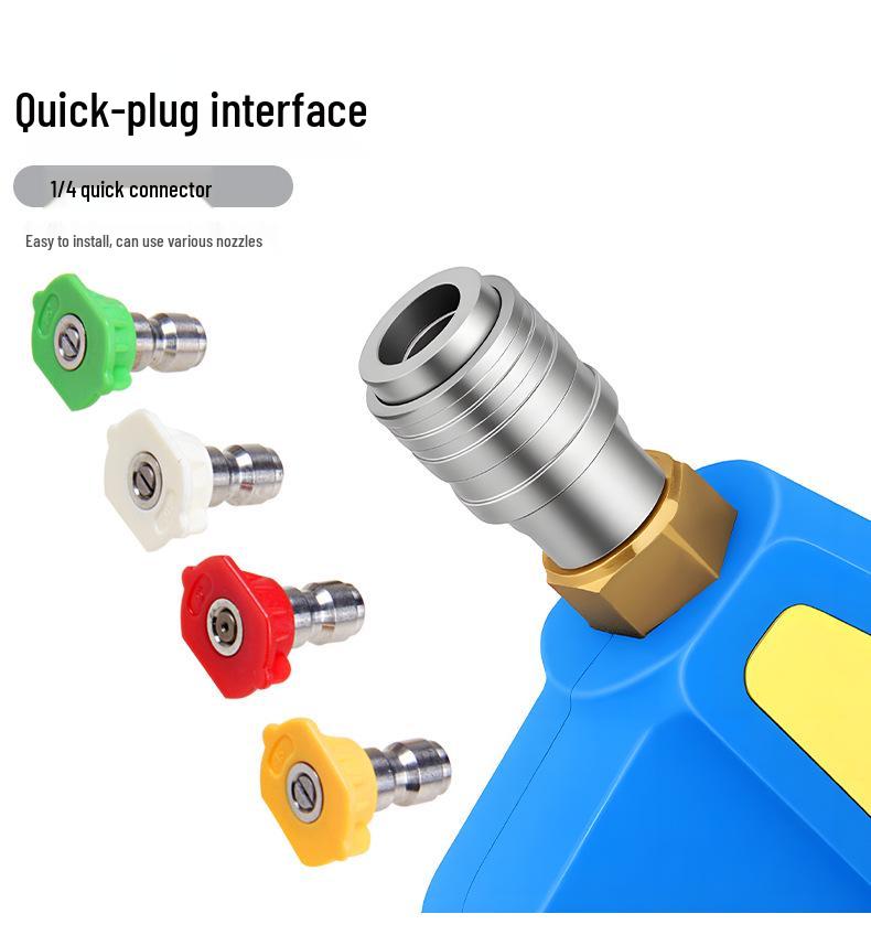 High-Pressure Car Wash Water Gun 350bar/5000psi Multifunctional Spray Nozzle