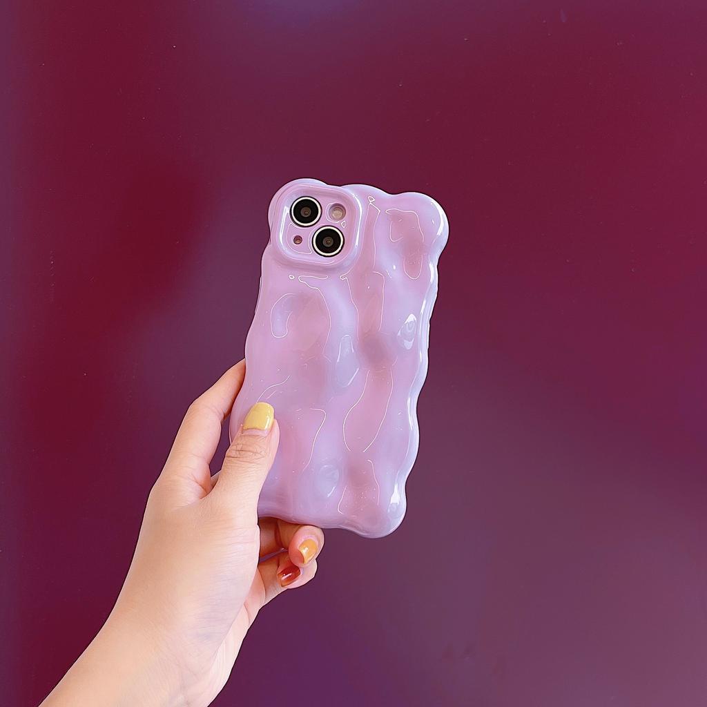 ins simple solid color macaron suitable for iPhone16Pro max mobile phone case Apple 17 new 14 soft case 15