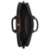 Coach Metropolitan 40 Detachable Shoulder Strap Zipper Closure Glove Tanned Leather Laptop Bag Large Men bags Black CY795-BLK