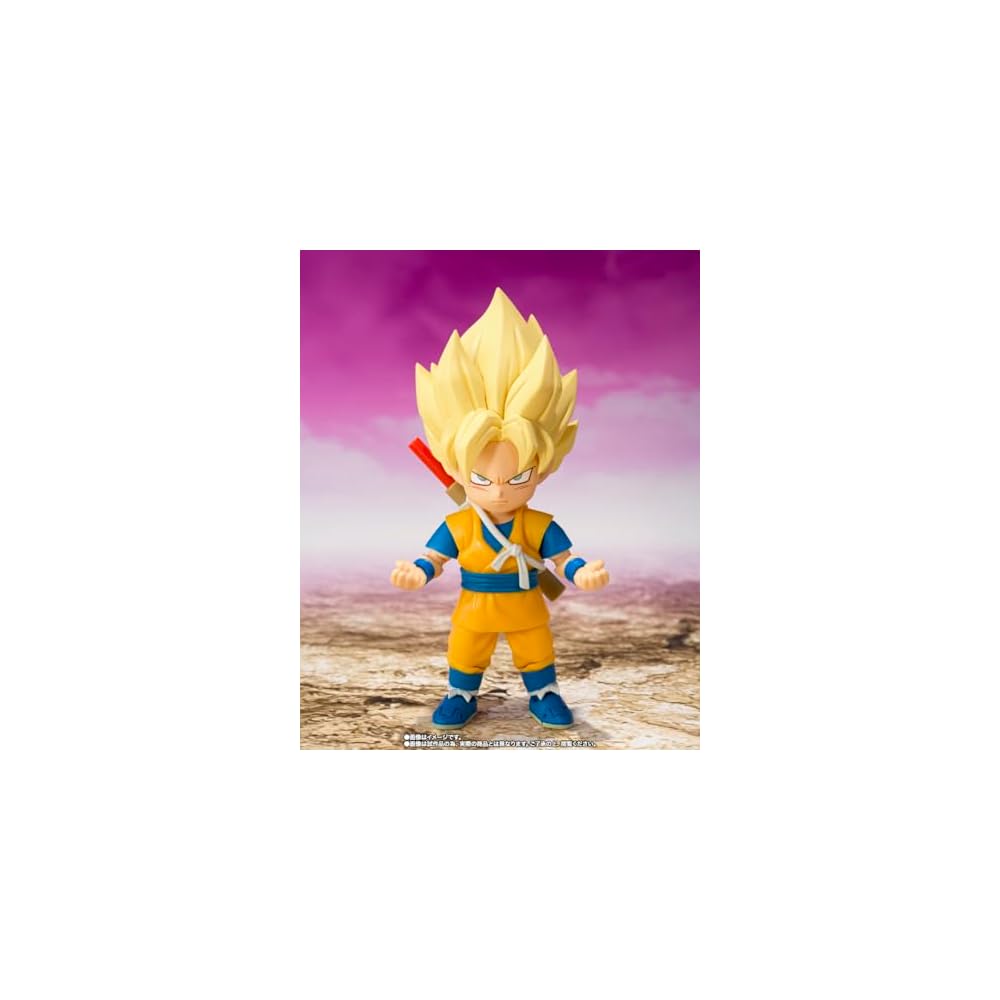 Soul Nations S.H.Figuarts Dragon Ball Z Super Saiyan Goku Mini Action Figure 10cm