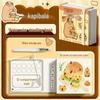 Moyu Watercolor & Acrylic Travel Sketching Set: Portable Palette, Drawing Board, and Book for Painting and Sketching.