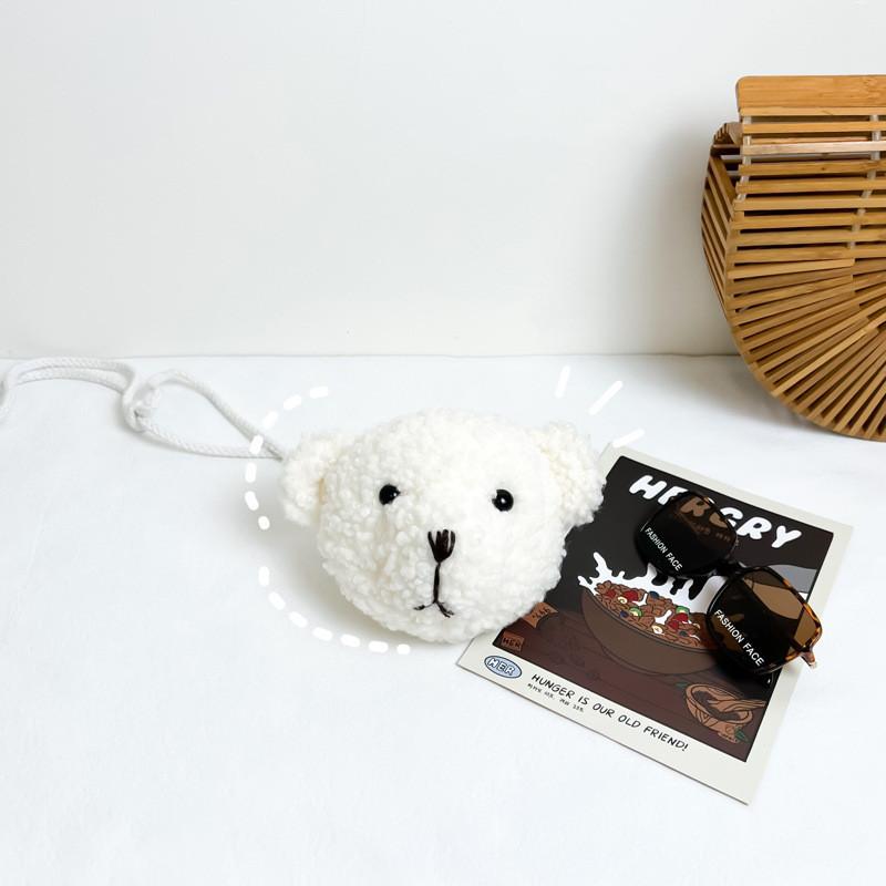 Adorable Plush Bear Kids Crossbody Bag For Toddlers Gender Neutral Baby Accessories