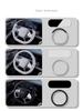 For BYD Seal Lion 06 DMI/EV Steering Wheel Protective Cover Anti-Slip Sweat-Proof Breathable Handlebar Gloves Interior