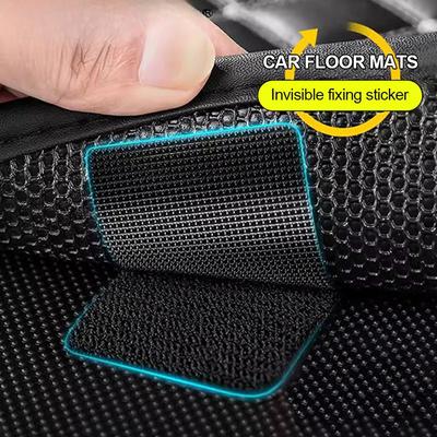 Auto Matte Befestigung Aufkleber Universal Selbst Klebe Verschluss Auto Boden Matte Clips Klebeband für