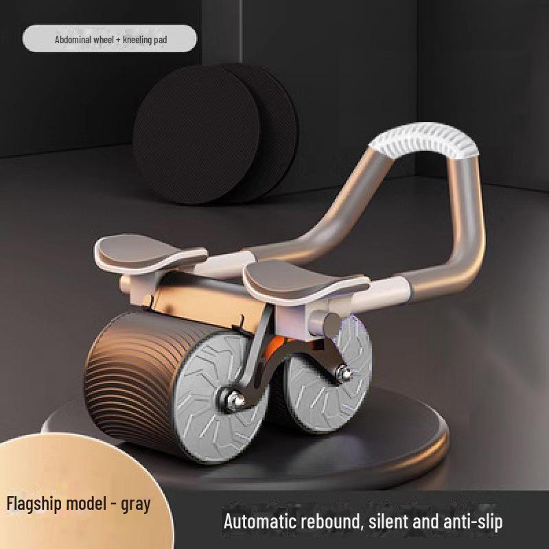 Automatic Rebound Abdominal Wheel - Elbow Support for Core Strength and Fat Burning
