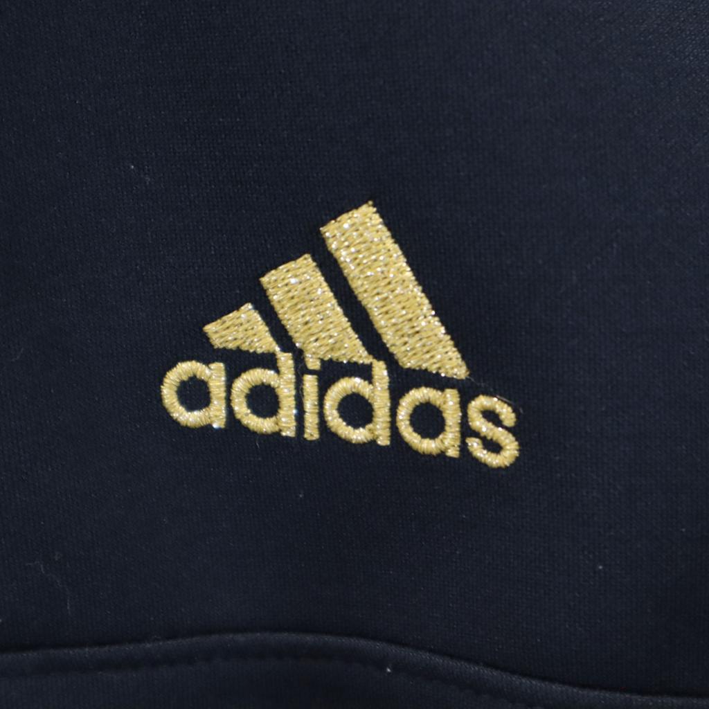 Adidas Training Track Jacket M Navy Jersey Women Used