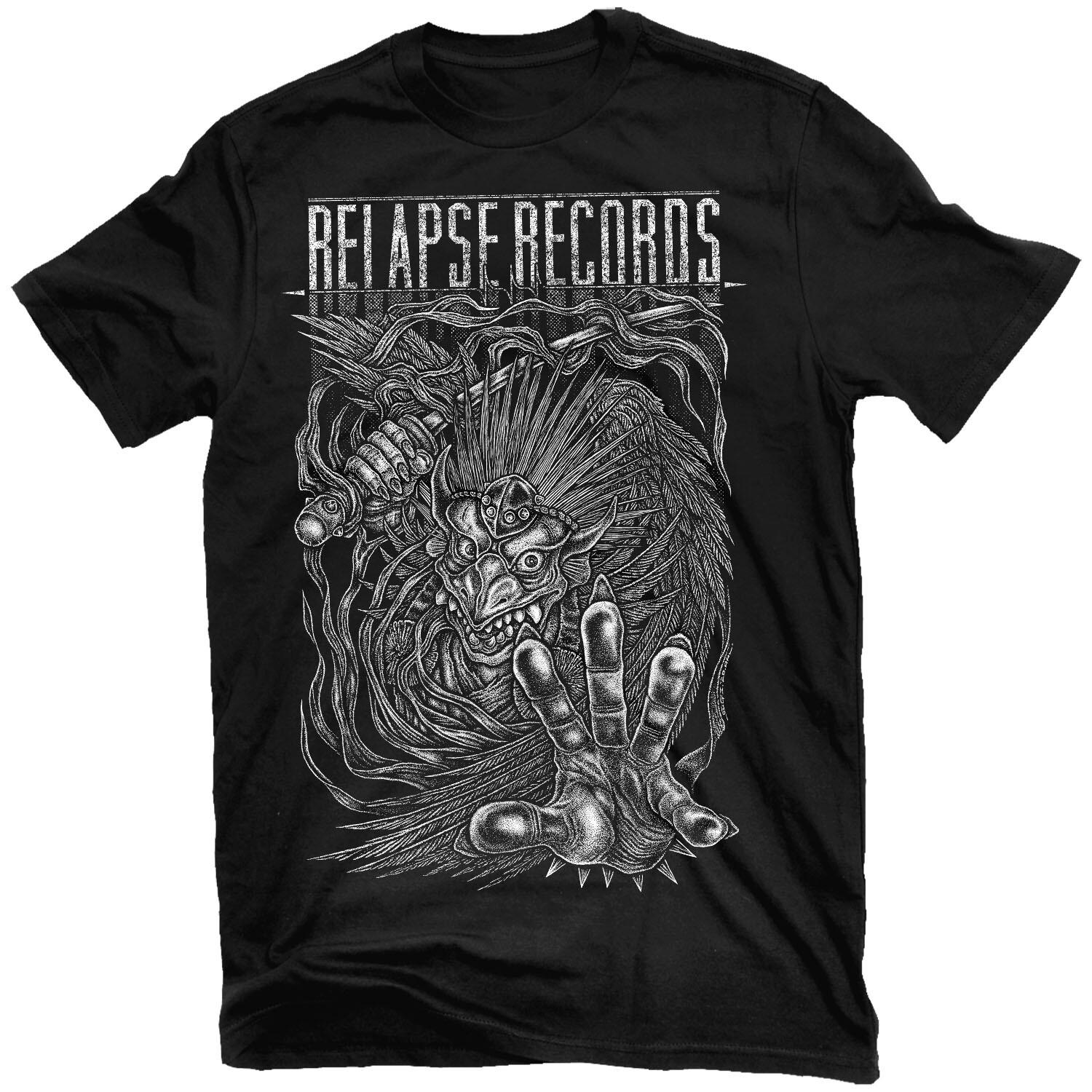 RELAPSE RECORDS Sugi T-Shirt NEW! Relapse Records TS4631 S