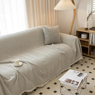 Jednoduchý styl Žinylková pohovková osuška s třásněmi Okraj Pohovkový přehoz Deka Domácí dekorace Volný čas Relax Plážová osuška