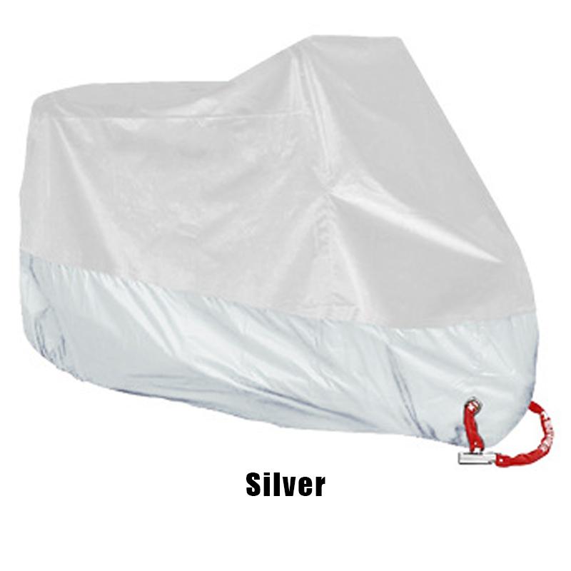 Motorcycle Cover Waterproof Outdoor Cover UV Protection All Season Dustproof Motorbike Scooter Cover M L XL 2XL 3XL 4XL 190T