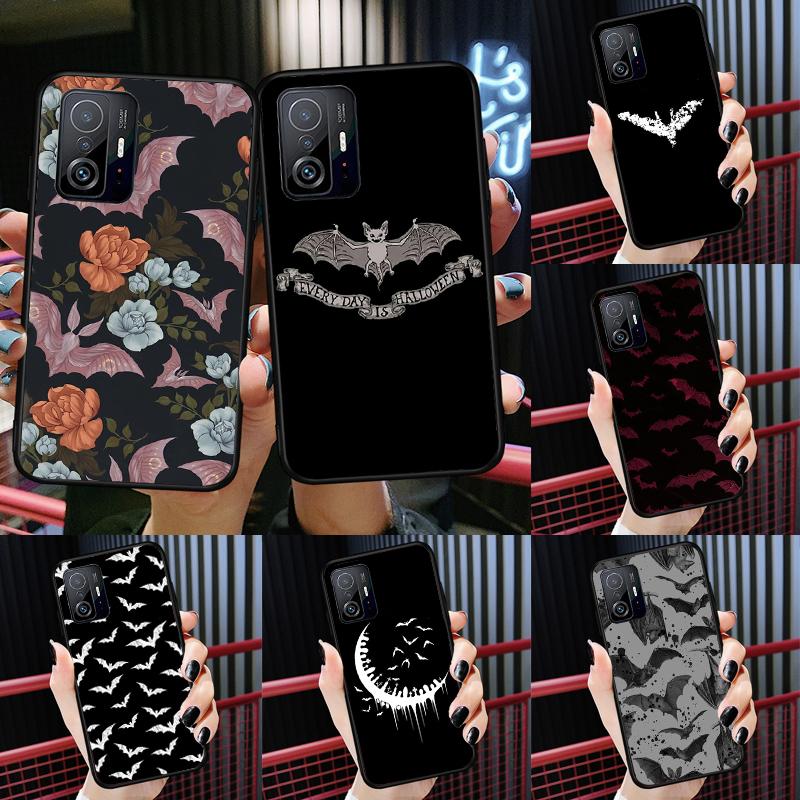 Goth Vampire Bat Gothic Case For Xiaomi 13 14 Ultra 11T 12T 13T 14T Pro POCO X7 Pro X3 X5 X6 F3 F5 F6 M6 Pro Cover