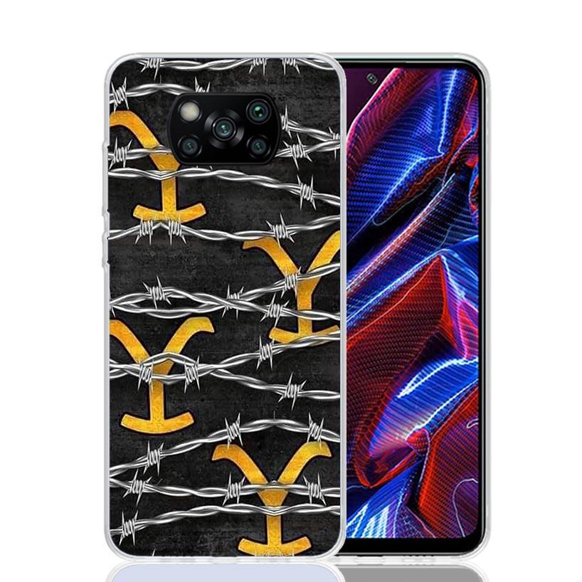 Yellowstone TV Show Phone Case For Xiaomi Poco X7 X6 X5 Pro F7 Ultra Redmi 15C 15 13 13C 12 12C 10 10A 10C 9 9A 9C 9T Cover Poco