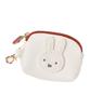Bleu Bleuet Miffy Strawberry Micro Pouch with Lobster Mini Earphone Case Claw, Pouch, (White)