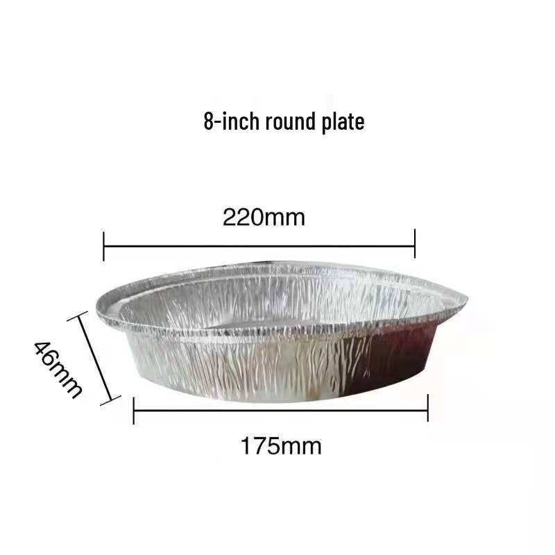 Thickened Square Aluminum Foil Baking Pan for Air Fryers and Ovens