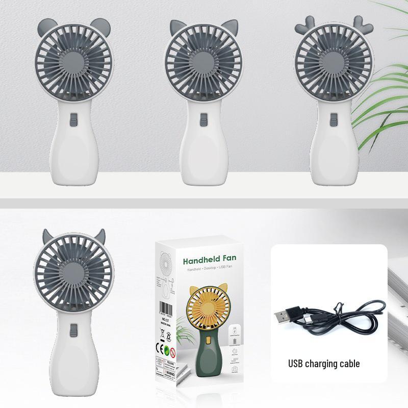 Portable USB Rechargeable Mini Fan for Students and Children