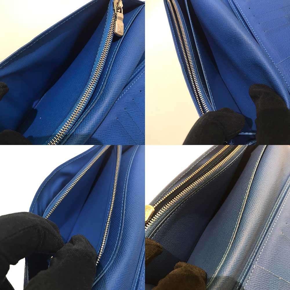 Used LOUIS VUITTON TaigaPurse Leather Mens