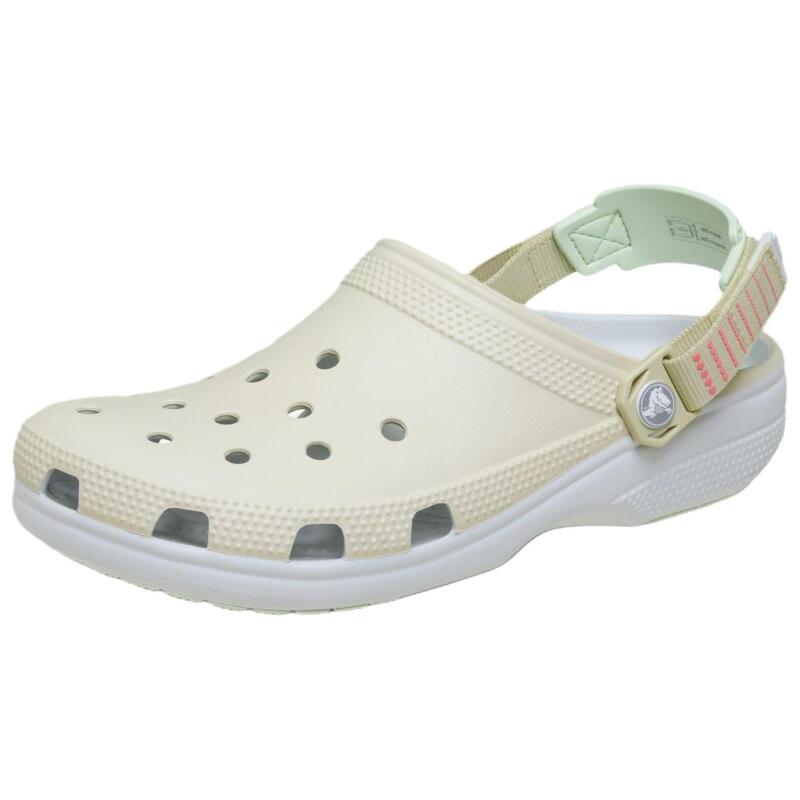 Crocs Casual and Comfortable Hole Shoes for Men and Women Off-white