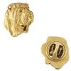 Shar Pei II - Gold-plated Pin Brooch, Elegant Dog Ornament, Unique Pin by Brand