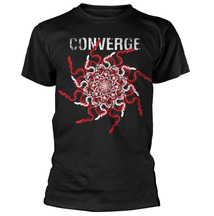 NEW Converge Snakes Short Sleeve Cotton Black All Size T-Shirt OB258 XL
