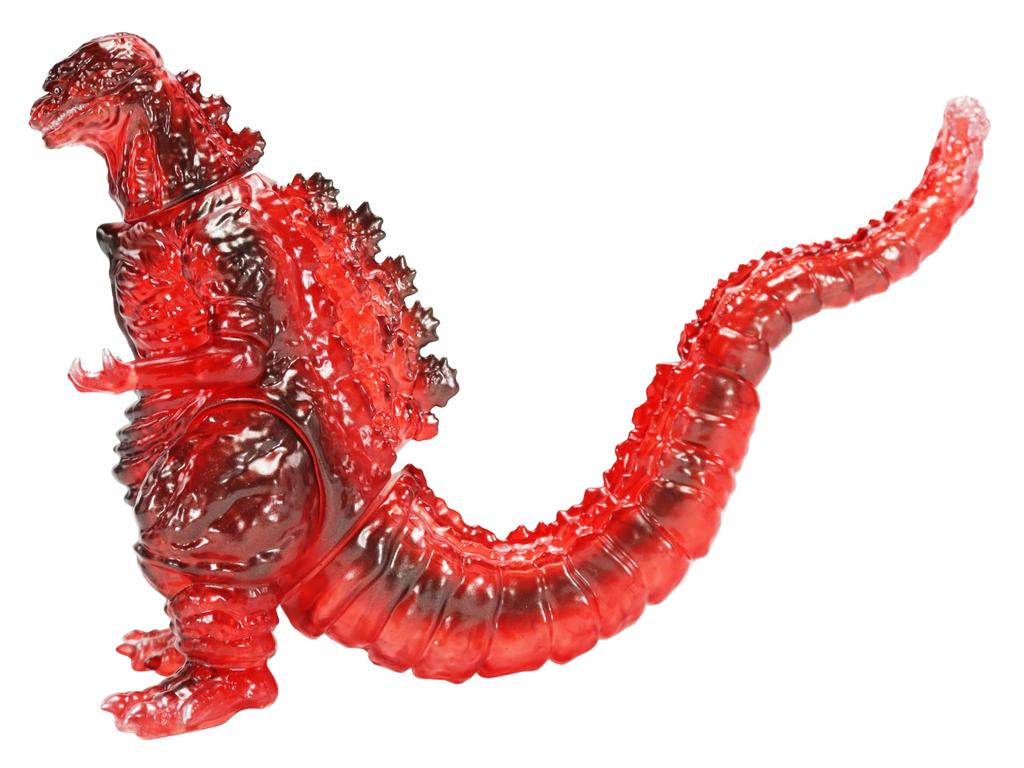Character Content Production Middle Size Series Godzilla EX Godzilla 4th Form Clear Red Approximately 135mm PVC Soft Vinyl Figure (Ccp) [8th Edition]