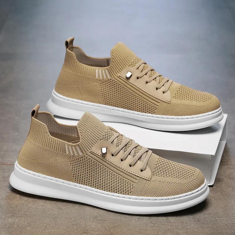 LATV Shoes Men's Summer 2025 New Korean Edition Men's Shoes Solid Color Casual Canvas Shoes Breathable Single
