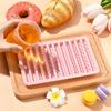 Silicone Chocolate Molds Strip Non-stick Fondant Mould Pretzel Stick Mold  Cupcake Decoration