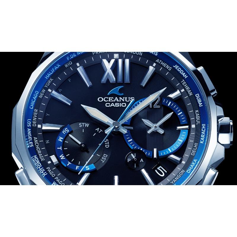 Casio Men's 100M Water Resistant Analog Quartz Watch OCW-S3400-1A