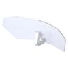 Universal Motorcycle Adjustable Windscreen Wind Deflector Windshield (Transparent)