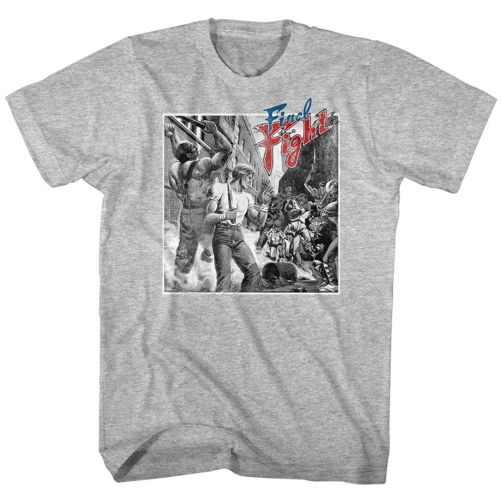 Final Fight Bandw Fight Gaming Shirt 120