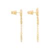 Dior Heart Chain Pendant Earrings Women earrings Gold E3704WOMCY-D03S