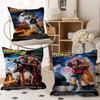 Movie Back To The Future Office Cushion Pillowcase Car Cushion Cover45X45CM Lumbar Pillowcase Sofa Pillowcover