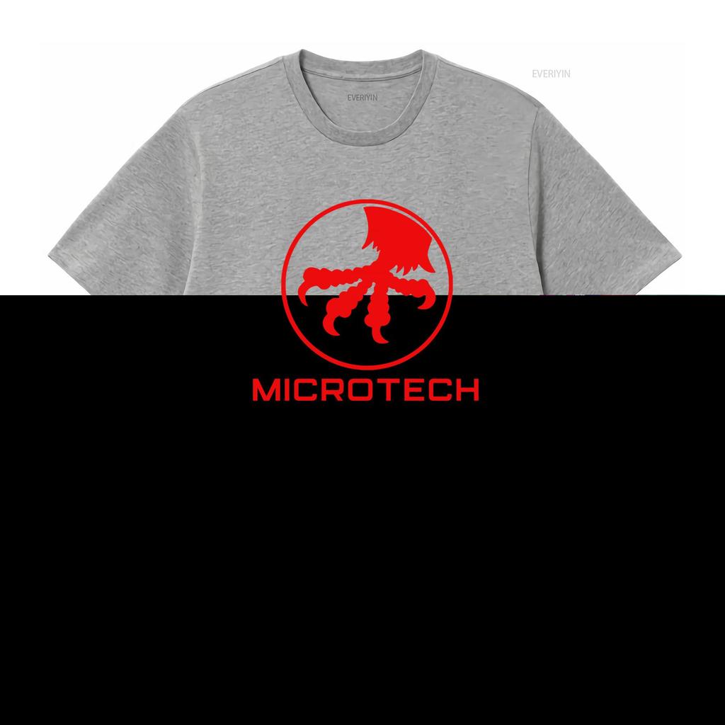 Microtech Knives Knife Tools Logo Black T Shirt for Men Size S 3XL Bold Red Design Comfortable Fit vintage Washed