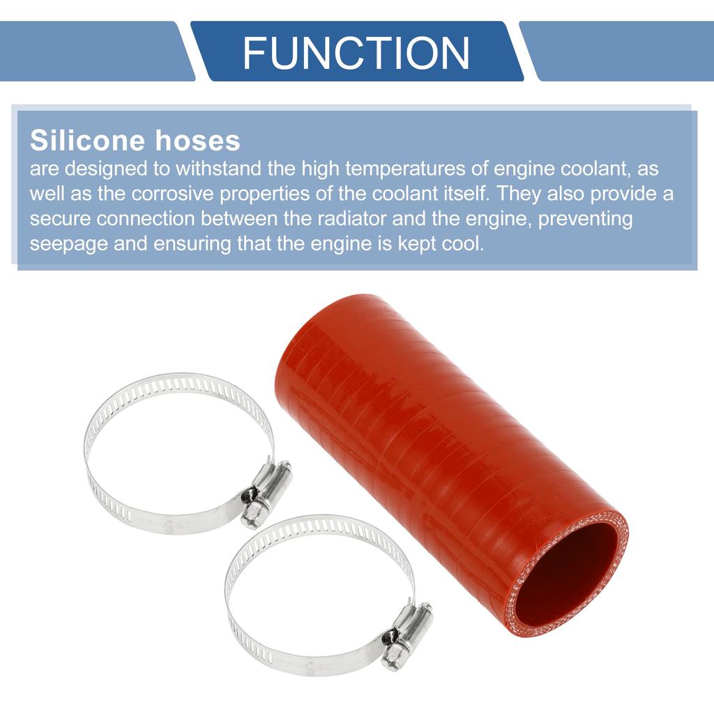 X AUTOHAUX Inner Diameter 1.7 Inches (42 Mm) Length 5.0 Inches (127 Mm) 0