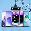 with Lanyard Phone Pouch Transparent Sealed Bag for mobile phones with a size of 7 inches or less