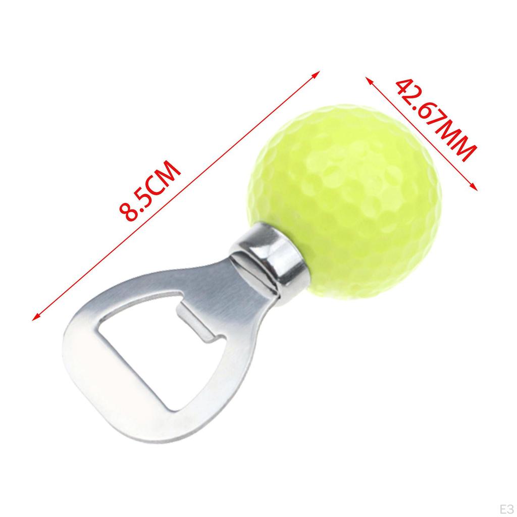 Abridor de garrafas, multifuncional, fácil armazenamento, para amantes do golfe