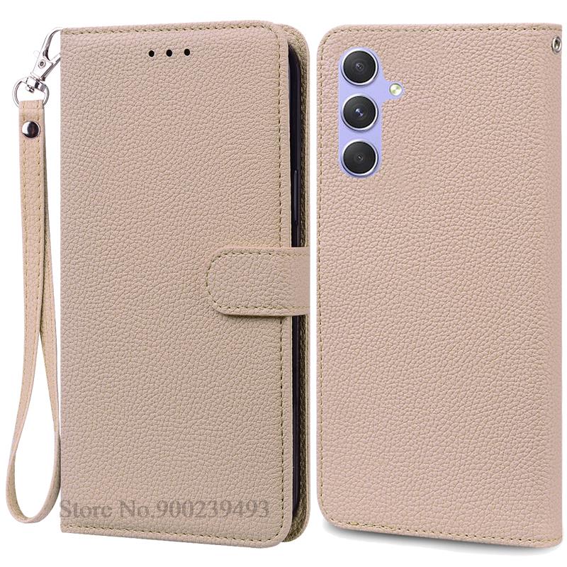 A35 5G Case For Samsung Galaxy A35 Case Leather Wallet Flip Case For Samsung Galaxy A35 5G Cover Coque Fundas Shell Etui