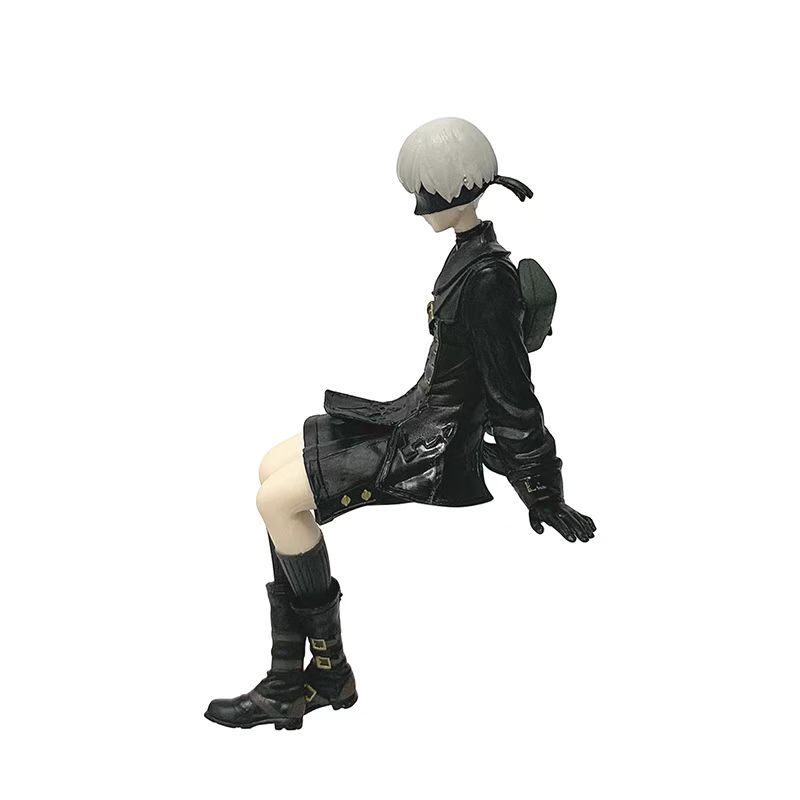 13cm Anime NieR: Automata Yorha 2B Figure Noodle Stopper Action Figure Toy Pvc Model Doll Gifts